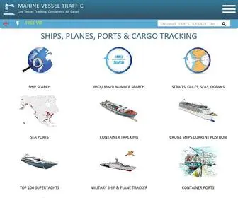 Marinevesseltraffic.com(Marine Vessel Traffic) Screenshot