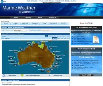 Marineweather.net.au(Marine Wind Reports) Screenshot