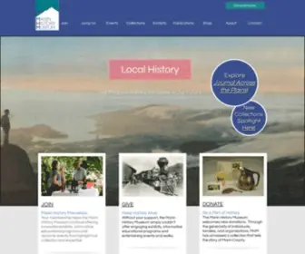 Marinhistory.org(Marin History Museum Home) Screenshot