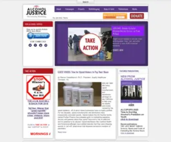 Marininstitute.org(Alcohol Justice) Screenshot