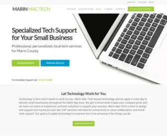 Marinmactech.com(Marin Mac Tech) Screenshot