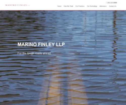 Marinofinley.com(Marino Finley) Screenshot