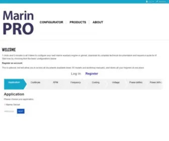 Marinpro.com(Marin PRO Support) Screenshot