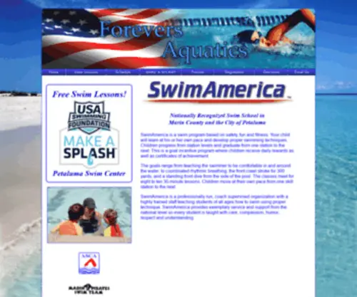 Marinswimschool.com(Marinswimschool) Screenshot