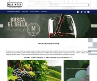 Marinter.com.mx(Selección gourmet del mundo) Screenshot