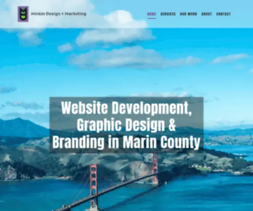 Marinwebsitedesign.com(Marin Website Design) Screenshot