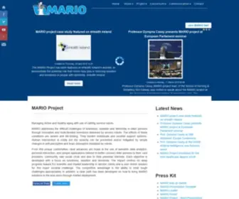 Mario-Project.eu(MARIO Project) Screenshot