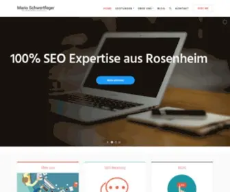 Mario-SChwertfeger.com(Mario Schwertfeger ➤ SEO Freelancer & Berater) Screenshot