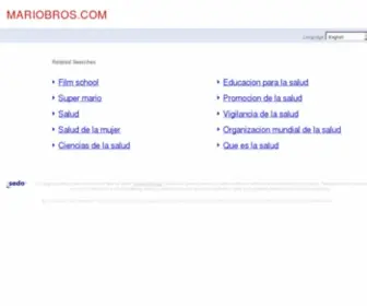 Mariobros.com(Mariobros) Screenshot