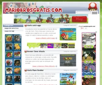 Mariobrosgratis.com(Mario Bros Gratis) Screenshot
