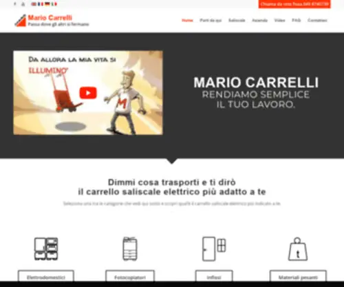Mariocarrelli.com(Mariocarrelli) Screenshot