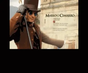 Mariocimarro.com(Mario Cimarro) Screenshot