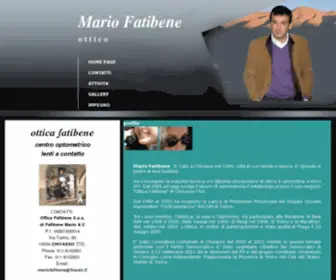 Mariofatibene.it(AS Templates) Screenshot