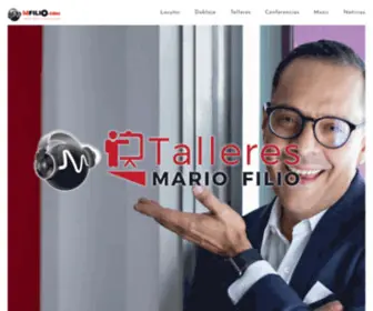 Mariofilio.com(Mario Filio) Screenshot