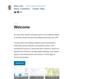Mariolima.co(Data Analytics Developer) Screenshot