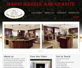 Mariomarbleandgranite.co.uk(Mario Marble & Granite) Screenshot