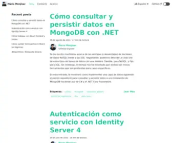 Mariomenjr.com(Mariomenjr) Screenshot
