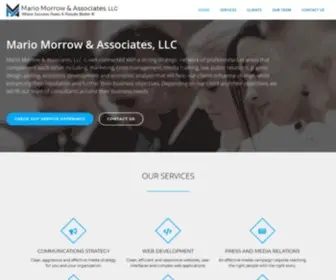 Mariomorrow.com(Mario Morrow & Associates LLC) Screenshot