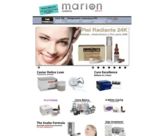 Marion-Cosmetics.com(Marion Cosmetics) Screenshot