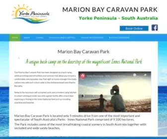 Marionbaycp.com.au(Come and take a break from your everyday life) Screenshot