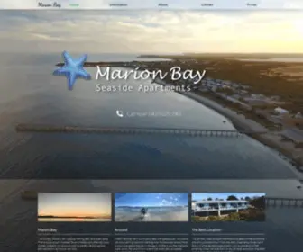 Marionbayseaside.com.au(Seaside apartments) Screenshot