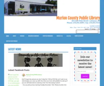 Marioncopublic.org(We Think Outside the Book) Screenshot