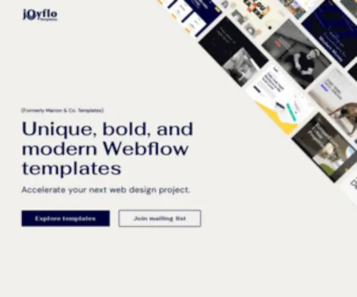 Marioncotemplates.com(Premium HTML5 Webflow Templates & UI Kits) Screenshot