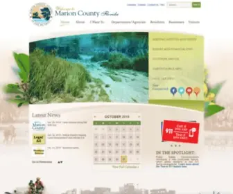 Marioncountyfl.org(Marion County) Screenshot