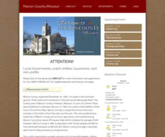 Marioncountymo.com(Everything you wanted to know about Marion County Missouri) Screenshot