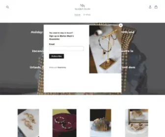 Marionmazojewellery.com(Marion) Screenshot