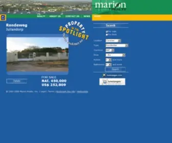 Marionr.com(MARION REALTY) Screenshot