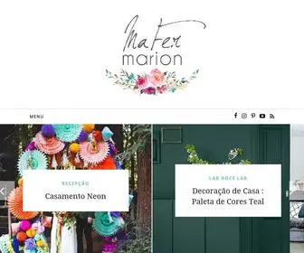 Marionstclaire.com(MaFer Marion) Screenshot