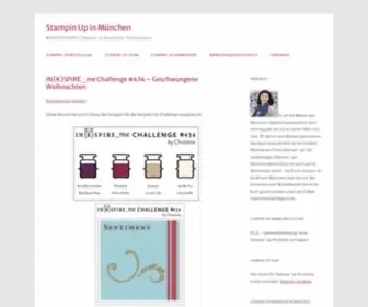 Marionstempelt.com(Stampin Up in München) Screenshot