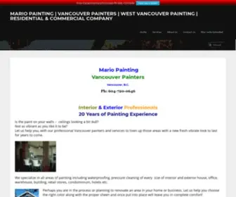 Mariopainting.ca(Residential & Commercial Company) Screenshot