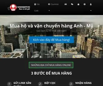 Marioshipping.vn(Dịch vụ mua hộ và vận chuyển hàng Anh) Screenshot