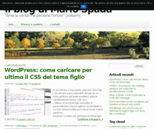 Mariospada.net(Mariospada) Screenshot