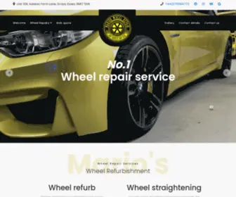 Marioswheelrepair.co.uk(Wheel Repair) Screenshot
