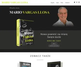 Mariovargasllosa.pl(Mario Vargas Llosa) Screenshot