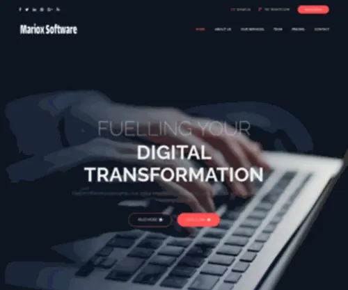 Marioxsoftware.com(Website And Mobile App Development Company) Screenshot