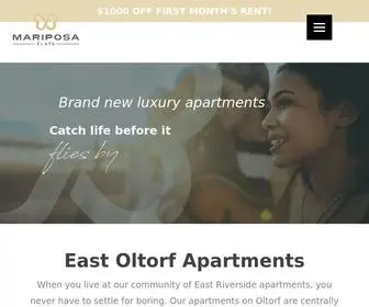 Mariposaflats.com(Luxury Austin Riverside Apartments) Screenshot