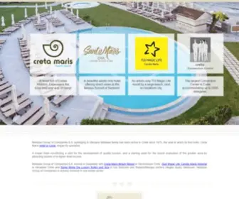 Maris.gr(Metaxa Hospitality Group) Screenshot