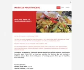 Mariscospn.com(Mariscos Puerto Nuevo) Screenshot