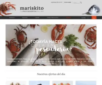 Mariskito.com(Comprar marisco y pescado fresco online) Screenshot