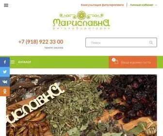 Marislavna.ru(Мариславна) Screenshot