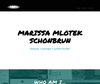 Marissamlotek.com(Marissa Mlotek Schonbrun) Screenshot