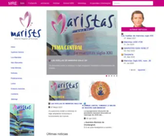 Maristas.es(Marist Region of Europe) Screenshot