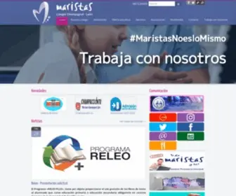 Maristaschampagnatleon.es(Colegio Champagnat) Screenshot