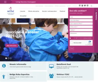 Maristesbadalona.com(Maristes Champagnat Badalona) Screenshot