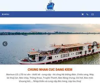 Marisun.net(THIẾT BỊ ĐIỆN TÀU THUỶ) Screenshot