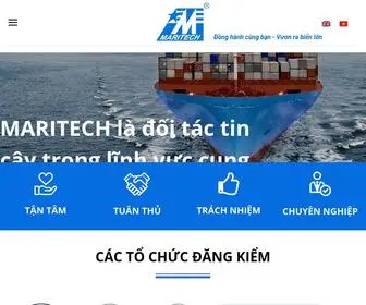 Maritech.com.vn(Trang chủ) Screenshot